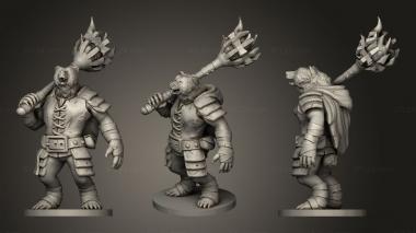 Military figurines forsean 3d model